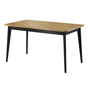 Stół rozkładany Livinella 140-180x80 cm dąb Artisan HOMEBOOK