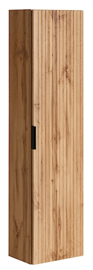 Słupek łazienkowy Temirni 35 cm wiszący dąb wotan lamele Wyprzedaż