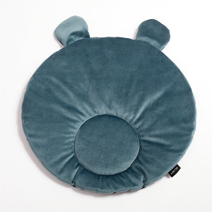 Dywanik dziecięcy Cozie w kształcie misia turkusowy średnica 40 cm HOMEBOOK