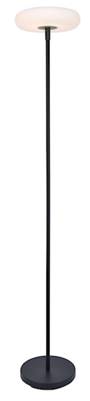 Lampa ogrodowa Pops LED solarna 173 cm czarna Wyprzedaż