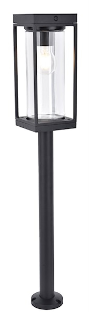 Lampa ogrodowa Flair LED solarna czarna