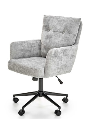 Fotel biurowy Hosilk popielaty HOMEBOOK