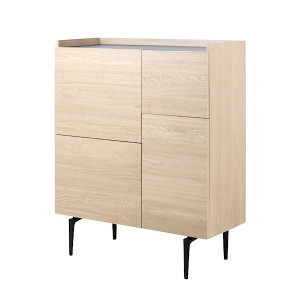 Komoda czterodrzwiowa Cynthiat wąska HOMEBOOK