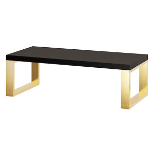 Szafka pod umywalkę Lunne wisząca z dwoma uchwytami na ręcznik złota wariant: 80 HOMEBOOK