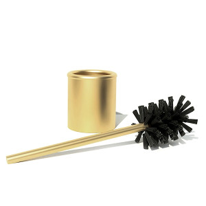 Szczotka do WC Murielo złota Wyprzedaż