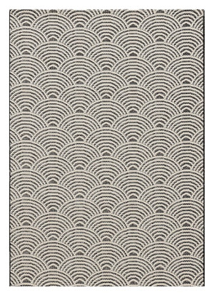 Dywan Jersey 120x170 cm beżowo-czarny