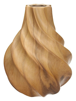 Wazon Wilhelmy 22x17 cm brązowy