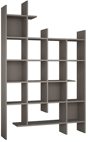 Regał otwarty Manco 188 cm mokka Wyprzedaż