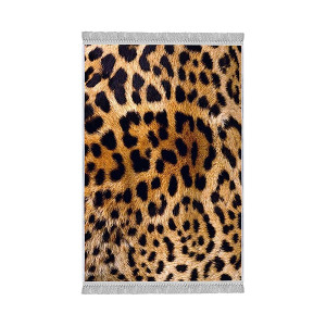 Dywan nowoczesny Trainsify brązowo-czarny 100/200 Wyprzedaż