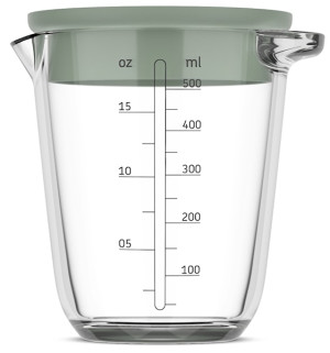 Dzbanek z miarką i pokrywką Chef It 500 ml zielony