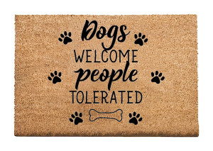 Wycieraczka do butów Coco III 40x60 cm czarno-beżowa