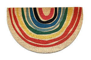 Wycieraczka do butów Porque 45x75 cm tęcza