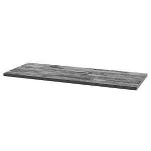 Blat łazienkowy Tingry 120x46 cm beton czarny HOMEBOOK