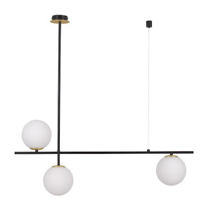 Lampa wisząca Homorry x3 czarna Wyprzedaż