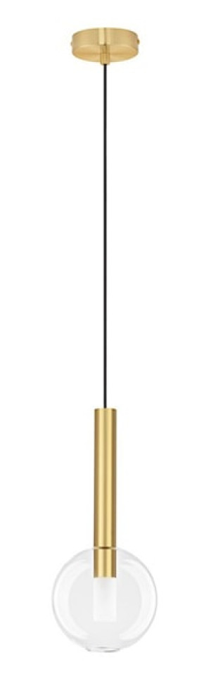 Lampa wisząca Apolnes x1 złota