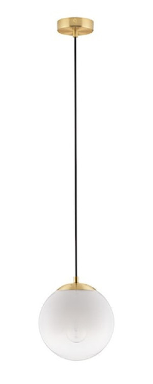 Lampa wisząca Howdel biało-złota