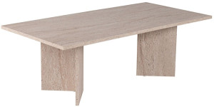 Stolik kawowy Sponsis 119x60 cm trawertyn