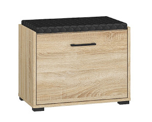 Szafka na buty Mafro z siedziskiem 60 cm Sonoma jasna HOMEBOOK