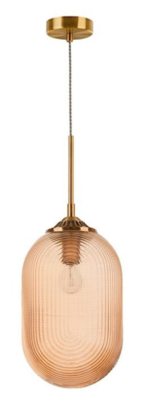 Lampa wisząca Sentise złota Wyprzedaż