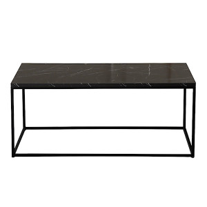 Stolik kawowy Cosstec czarny marmur 55x95 cm HOMEBOOK