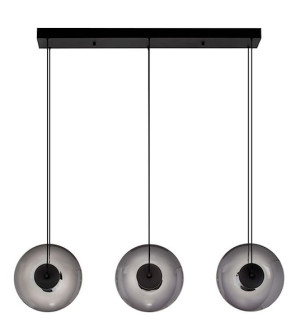 Lampa wisząca Lynoll LED x3 czarna