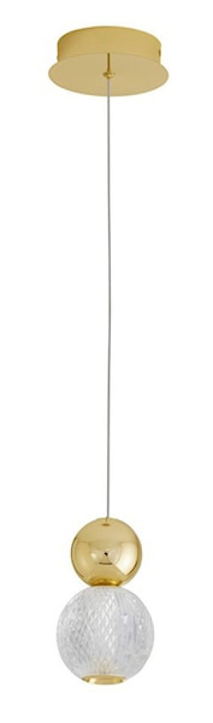 Lampa wisząca Beance LED złota