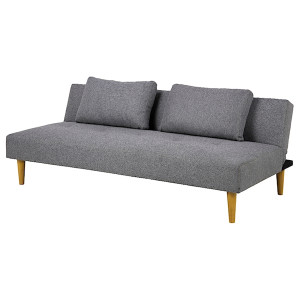 Wersalka rozkładana Avect 180 cm szara HOMEBOOK