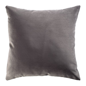 Poduszka dekoracyjna Myrrhis w tkaninie PET FRIENDLY 45x45 cm ciemnoszara HOMEBOOK