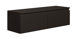 Szafka RTV Bemmi wisząca 100 cm czarny