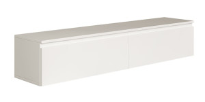 Szafka RTV Bemmi wisząca 150 cm biały
