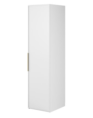 Szafa jednodrzwiowa Frame z półkami 50 cm Biała