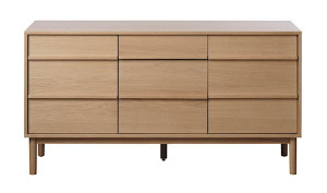 Komoda Fozier dąb naturalny Wyprzedaż