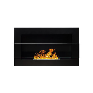 Biokominek Astralis 65x40 cm z certyfikatem TÜV Czarny strukturalny HOMEBOOK