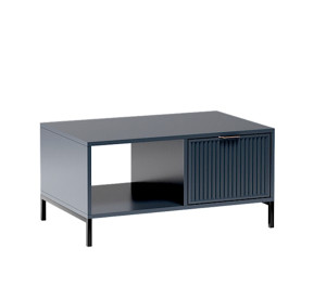 Stolik kawowy Passimo 90cm ciemny granat Wyprzedaż