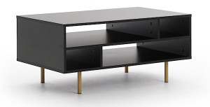 Ława kawowa Klazby 100x60 cm czarny mat Wyprzedaż