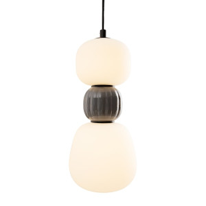 Lampa Wisząca LED Modern x2 ciemny szary