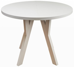 Stół rozkładany do jadalni Osenness 100-180x100 cm kaszmir Wyprzedaż