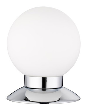Lampa stołowa Princess LED biało-srebrna