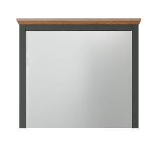 Lustro ścienne Foreells zielone/ dąb Evoke Wyprzedaż