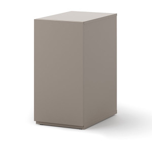 Kontenerek młodzieżowy Woow z półką 33 cm clay grey