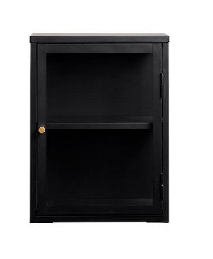 Szafka metalowa Zeins pojedyncza czarna Wyprzedaż