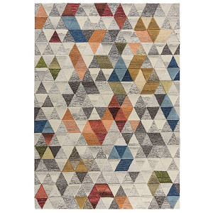 Dywan wełniany Amari stonowany/wielokolorowy Prostokątny/60x230 HOMEBOOK