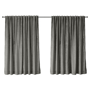 Zasłona do salonu Hydropiper 280x270 cm brązowa HOMEBOOK