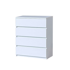 Komoda z czterema szufladami Dobie biała HOMEBOOK