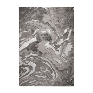 Dywan nowoczesny Marbled srebrny Prostokątny/120x170 cm