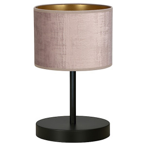 Lampka nocna Hellid średnica 18 cm różowa HOMEBOOK