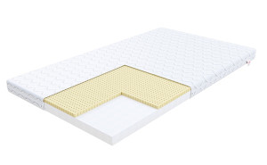Materac dla dzieci 70x120 cm Achinam z lateksem HOMEBOOK