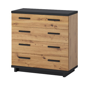 Komoda Collard z czterema szufladami HOMEBOOK