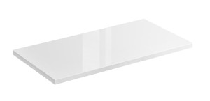 Blat łazienkowy Becialls 80 cm biały