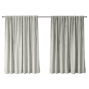 Zasłona do salonu Hydropiper 140x270 cm kremowa HOMEBOOK